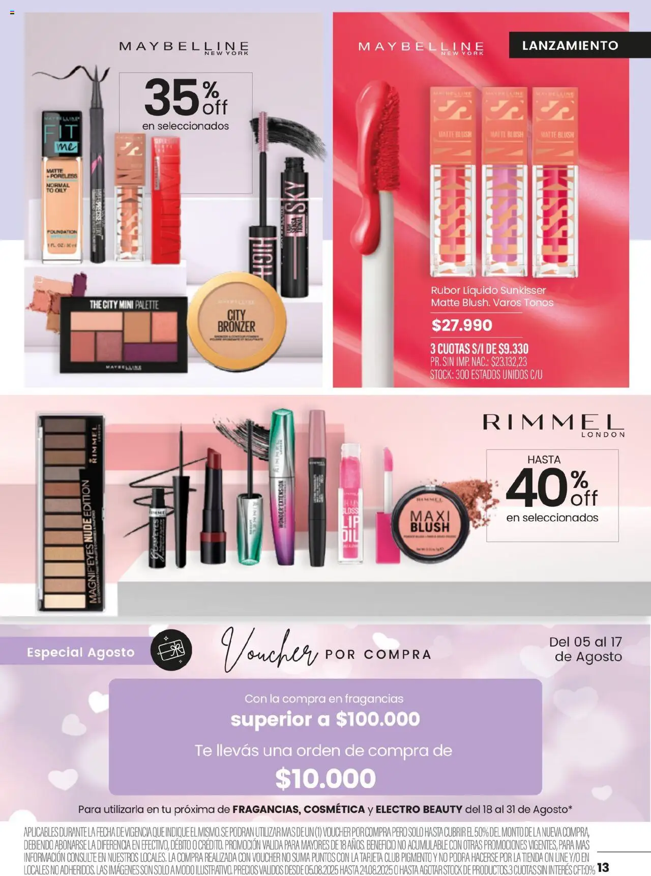 Pigmento ofertas │ válido desde el 05.08.2025 | Página: 13 | Productos: Rubor, Té