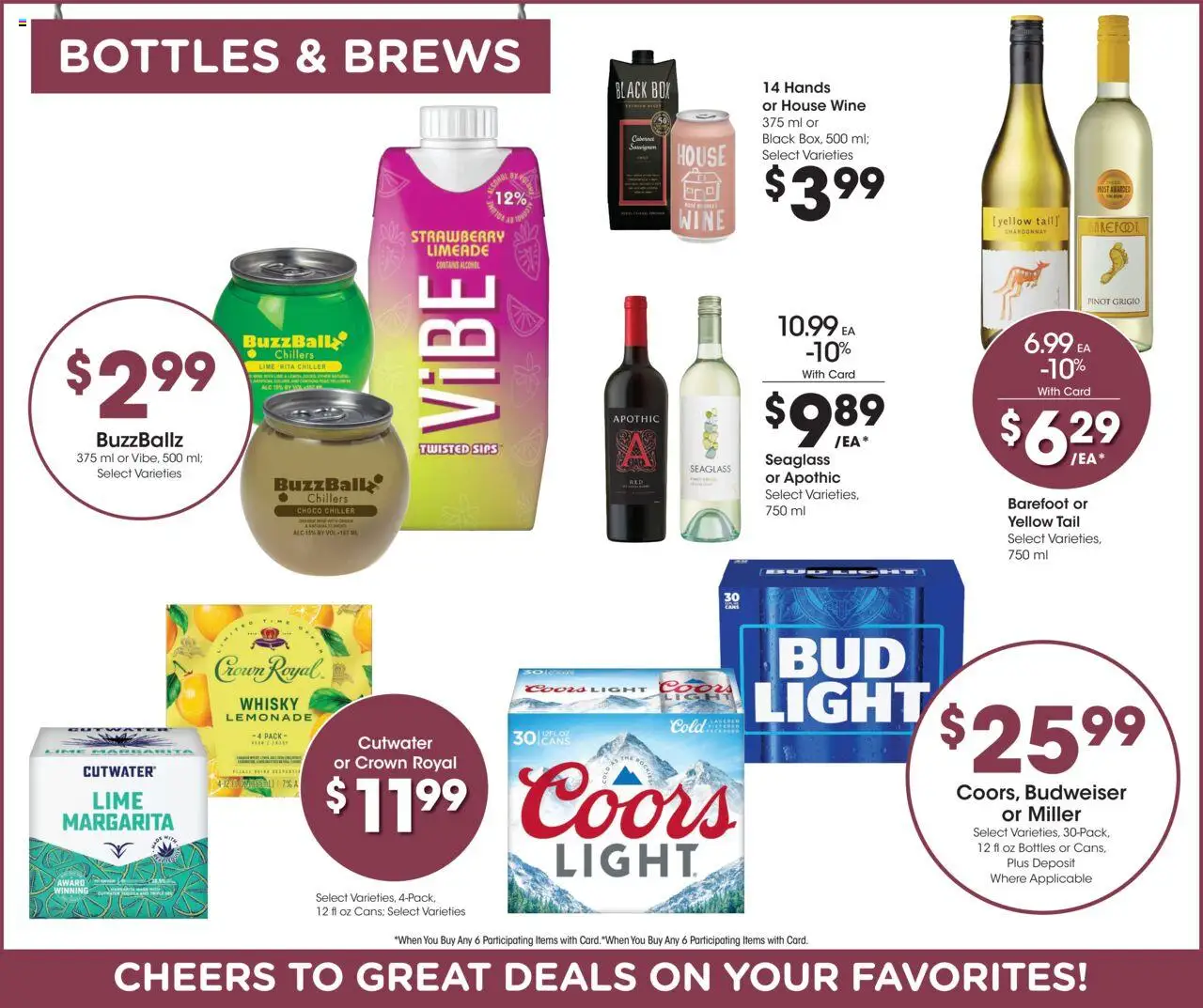 Fred Meyer Weekly Ad - valid from 10.09.2025 | Page: 12 | Products: Box, Wine, Cream, Lime