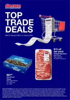 Preview of Costco Top Trade Deals - valid from 12.01.2026