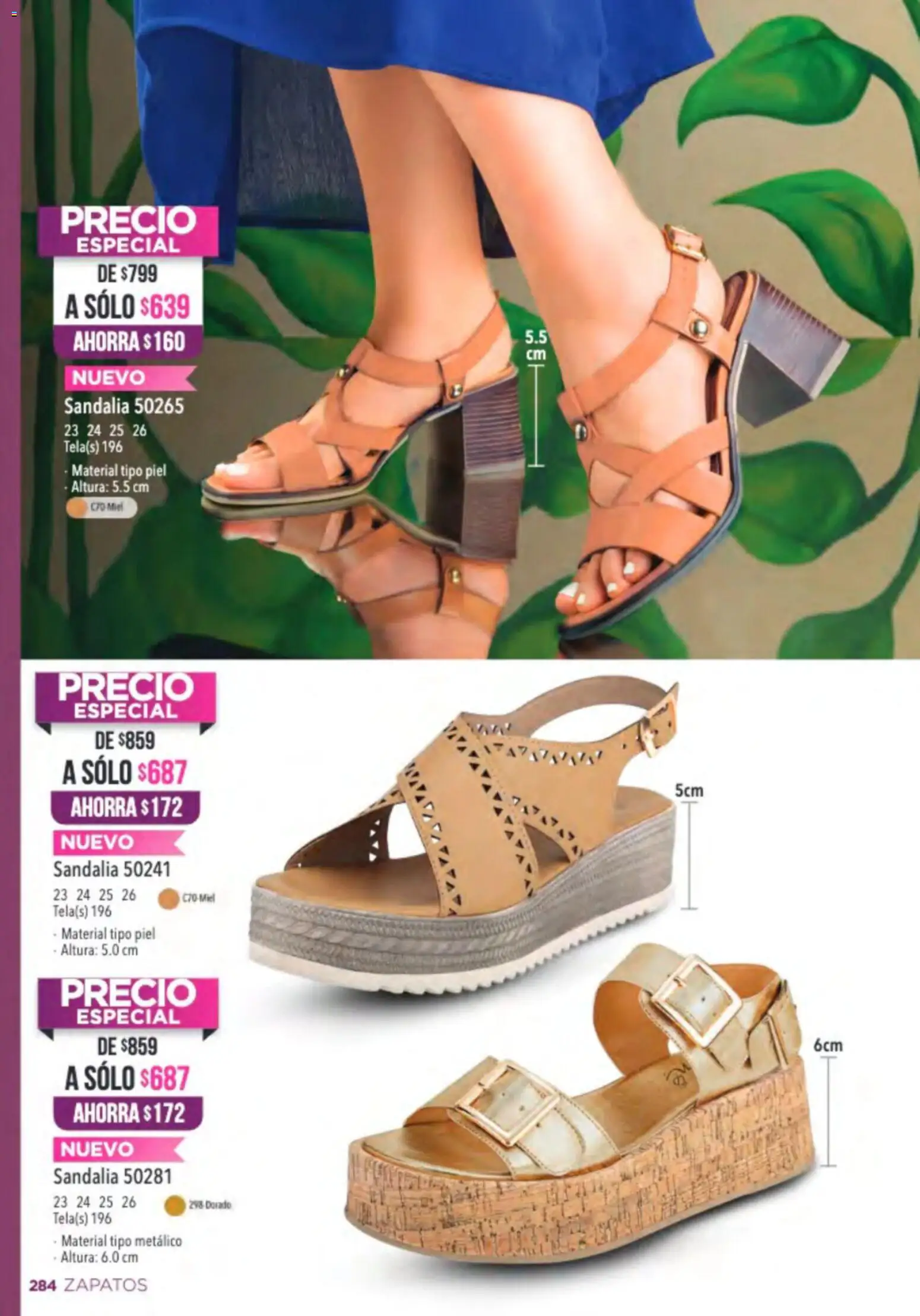 Nuevas ofertas de Ilusión válidas en toda la República Mexicana desde el 01.03.2026. ¡Encuentra las mejores ofertas en Ilusión catálogo Primavera! | Página: 286 | Productos: Zapatos