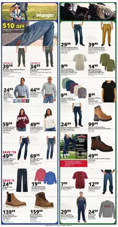 Preview of Rural King weekly ads valid from 16.10.2025 | Page: 9 | Products: Workwear, Hoodie, Pants, Jeans