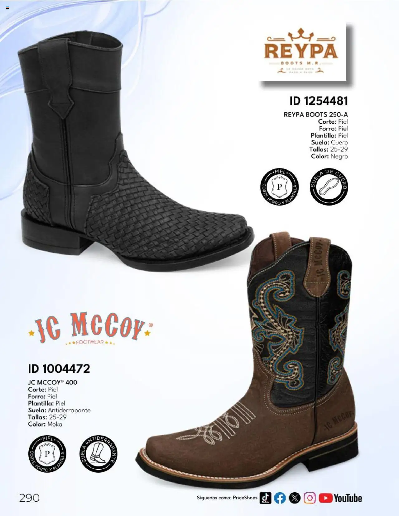 Nuevas ofertas de Price Shoes válidas en toda la República Mexicana desde el 26.06.2025. ¡Encuentra las mejores ofertas en Price Shoes catálogo Botas ! | Página: 290