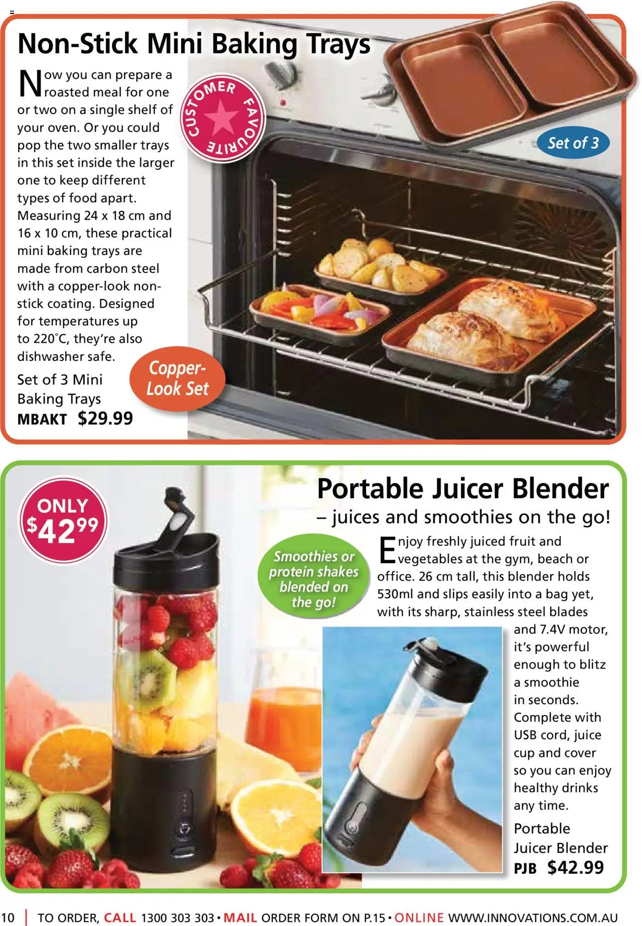 Innovations catalogue - valid from 27.08.2025 | Page: 10 | Products: Juice, Vegetables, Bag, Juicer