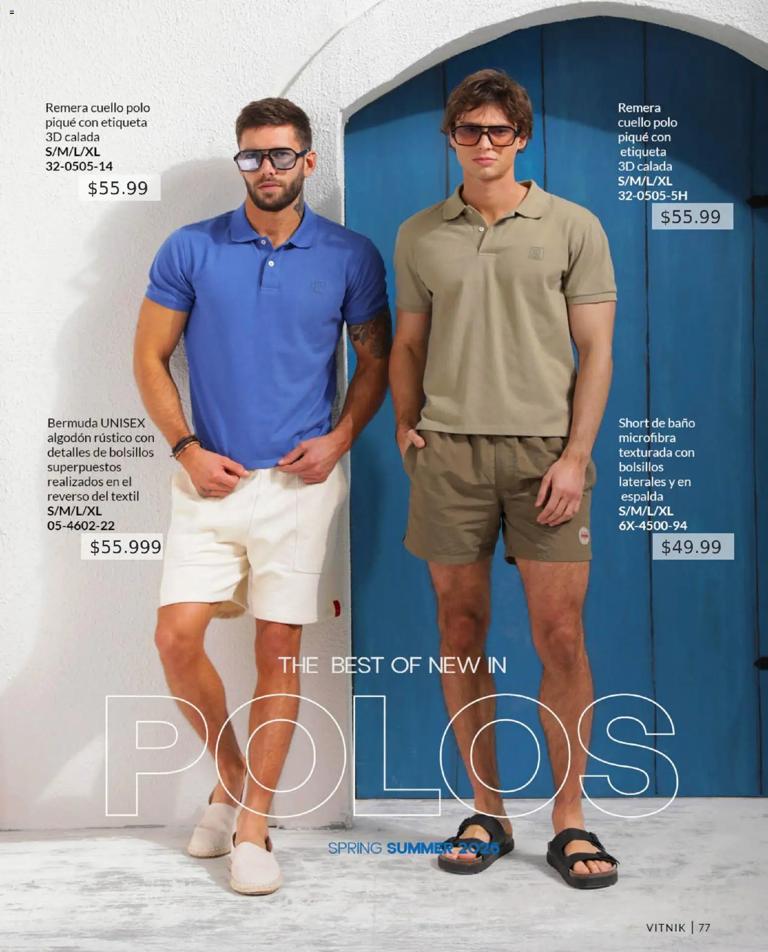 Vitnik - Folleto │ válido desde el 01.01.2026 | Página: 77 | Productos: Remera, Algodón, Bermuda, Baño