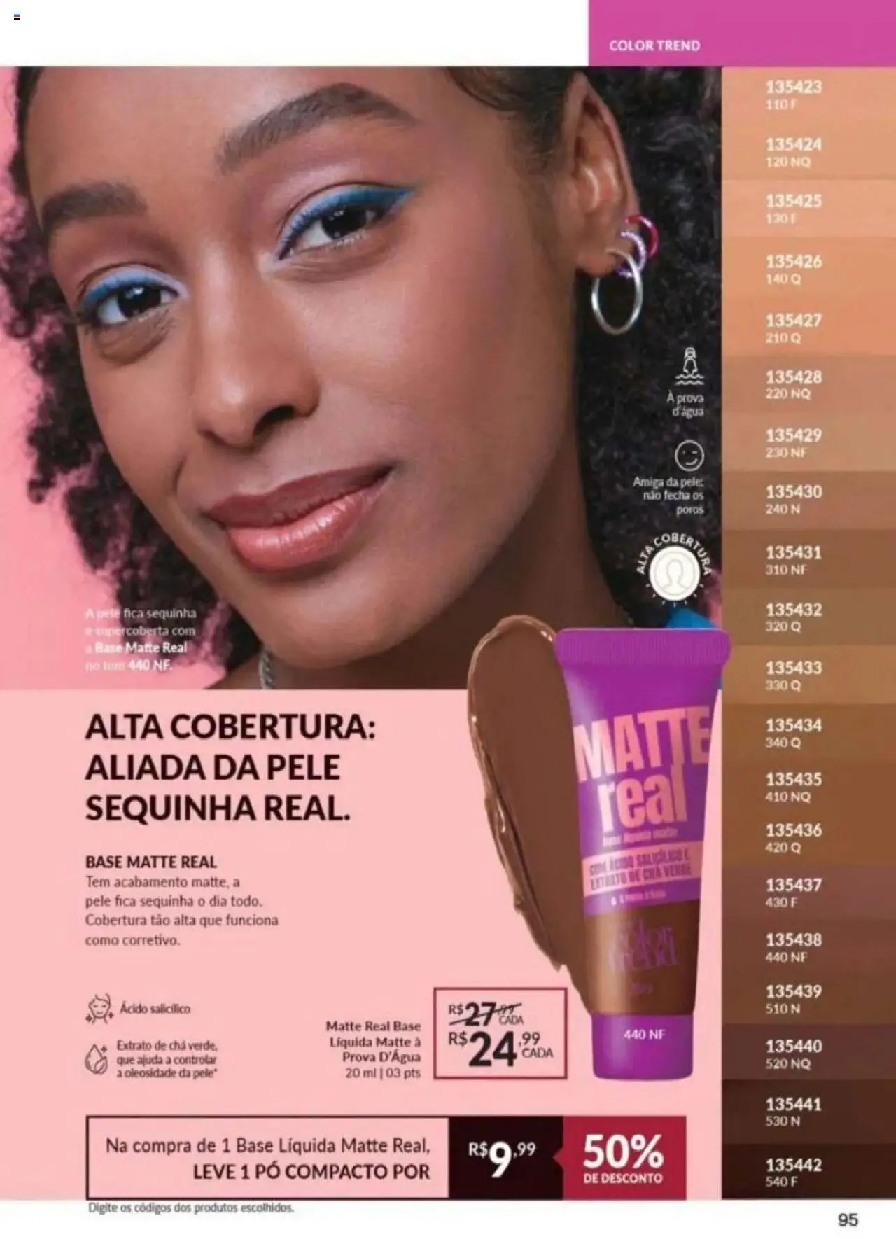 Avon Folheto - válido de 26.09.2025 | Página: 95 | Produtos: Pó compacto, Base, Chá, Chá verde
