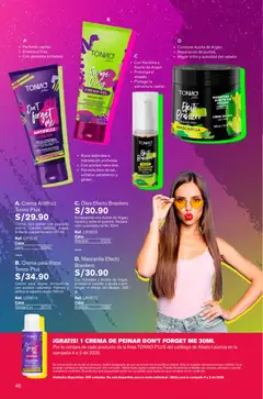 Vista previa de folleto Leonisa - Aliados Leonisa  de la Leonisa válido desde 06.03.2026 | Página: 46 | Productos: Aceite, Crema, Perfume