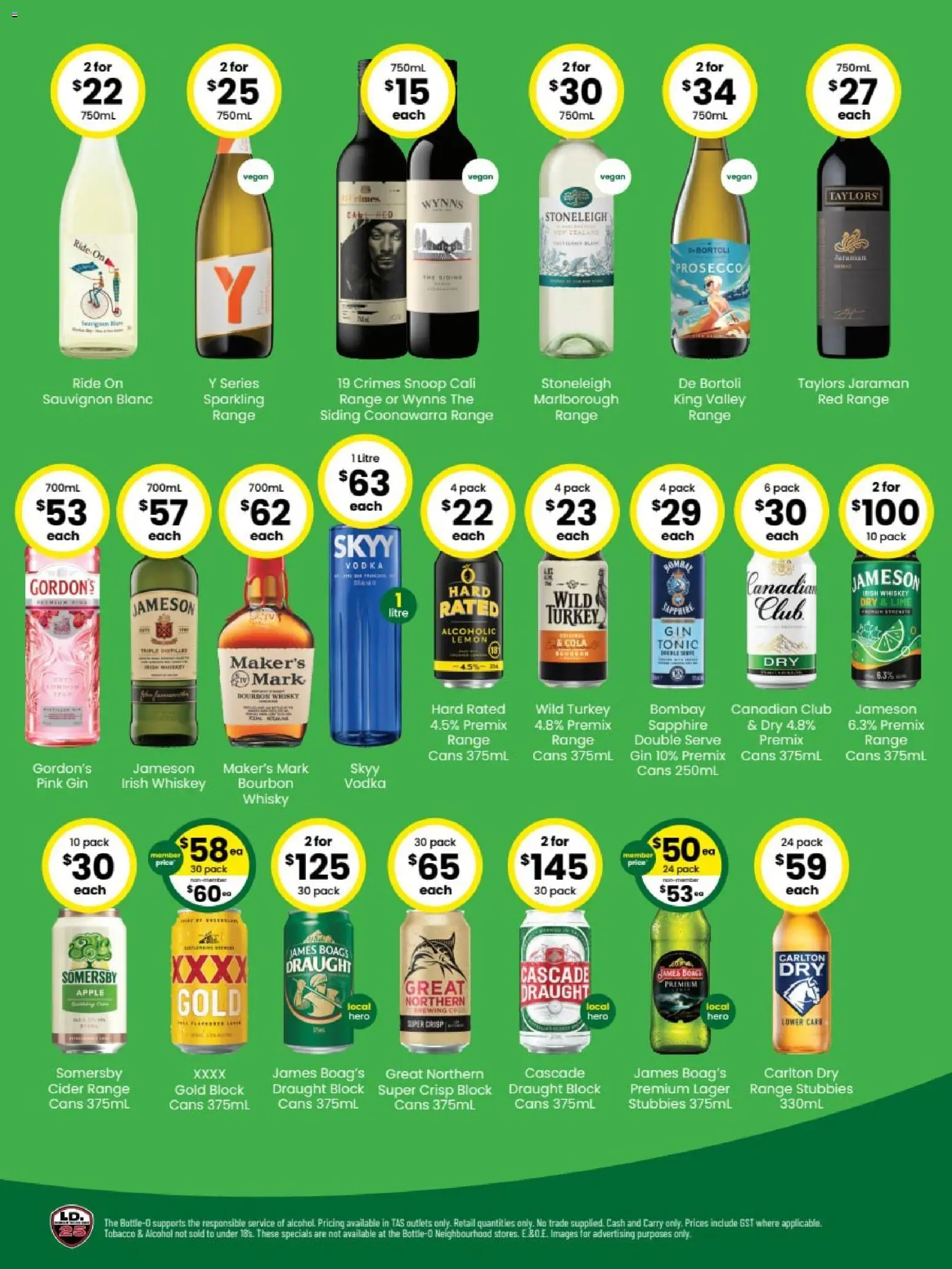 The Bottle-O catalogue - valid from 27.10.2025 | Page: 2 | Products: Gin, Vodka, Turkey, Lime