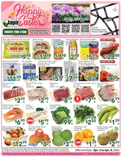 Preview of Ample Food Market  weekly flyer Toronto York from shop Ample Food Market valid from 03.04.2026