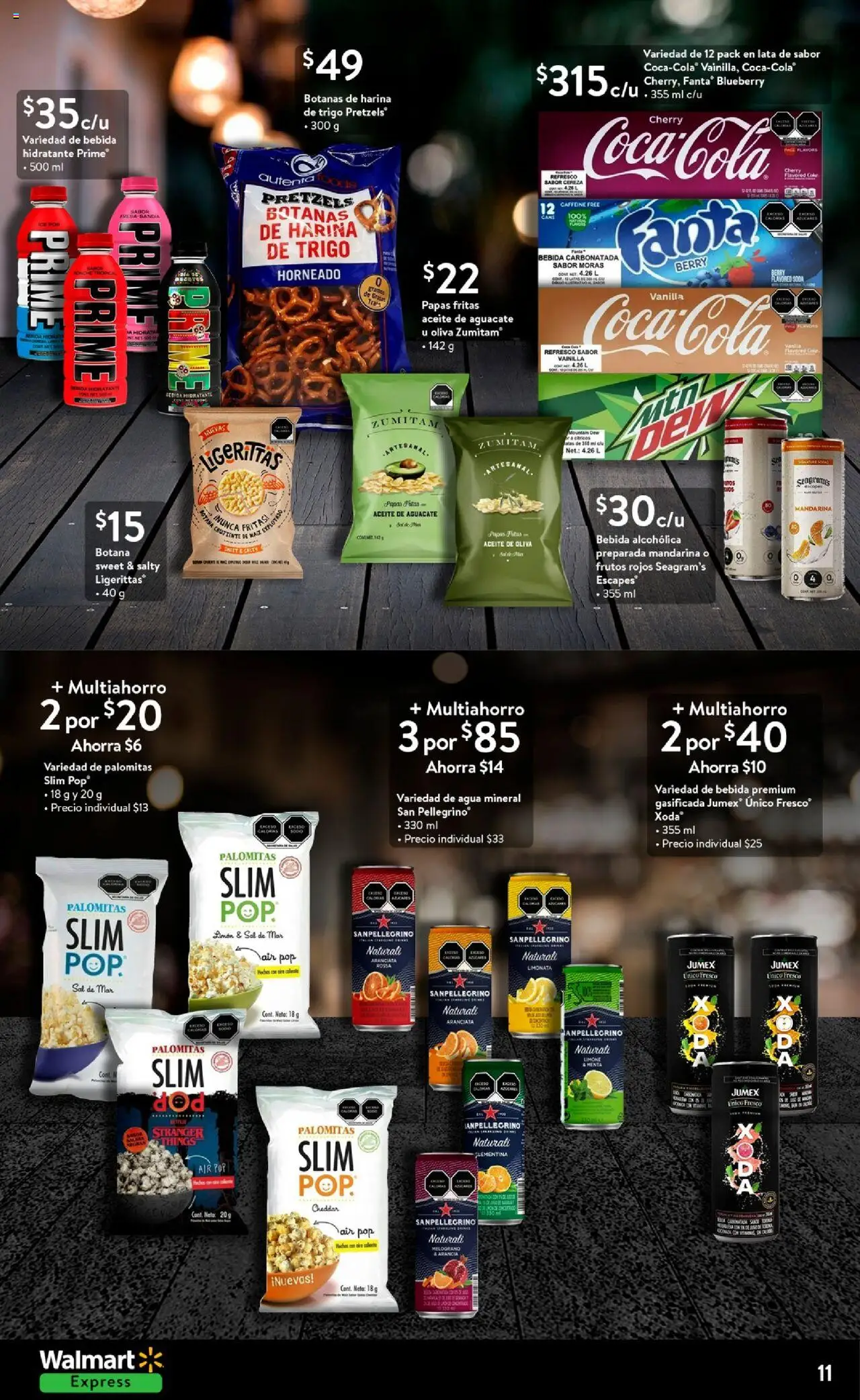 Nuevas ofertas de Walmart Express válidas en toda la República Mexicana desde el 14.10.2025. ¡Encuentra las mejores ofertas en Walmart Express - Folleto! | Página: 11 | Productos: Maíz, Agua, Aceite, Aguacate