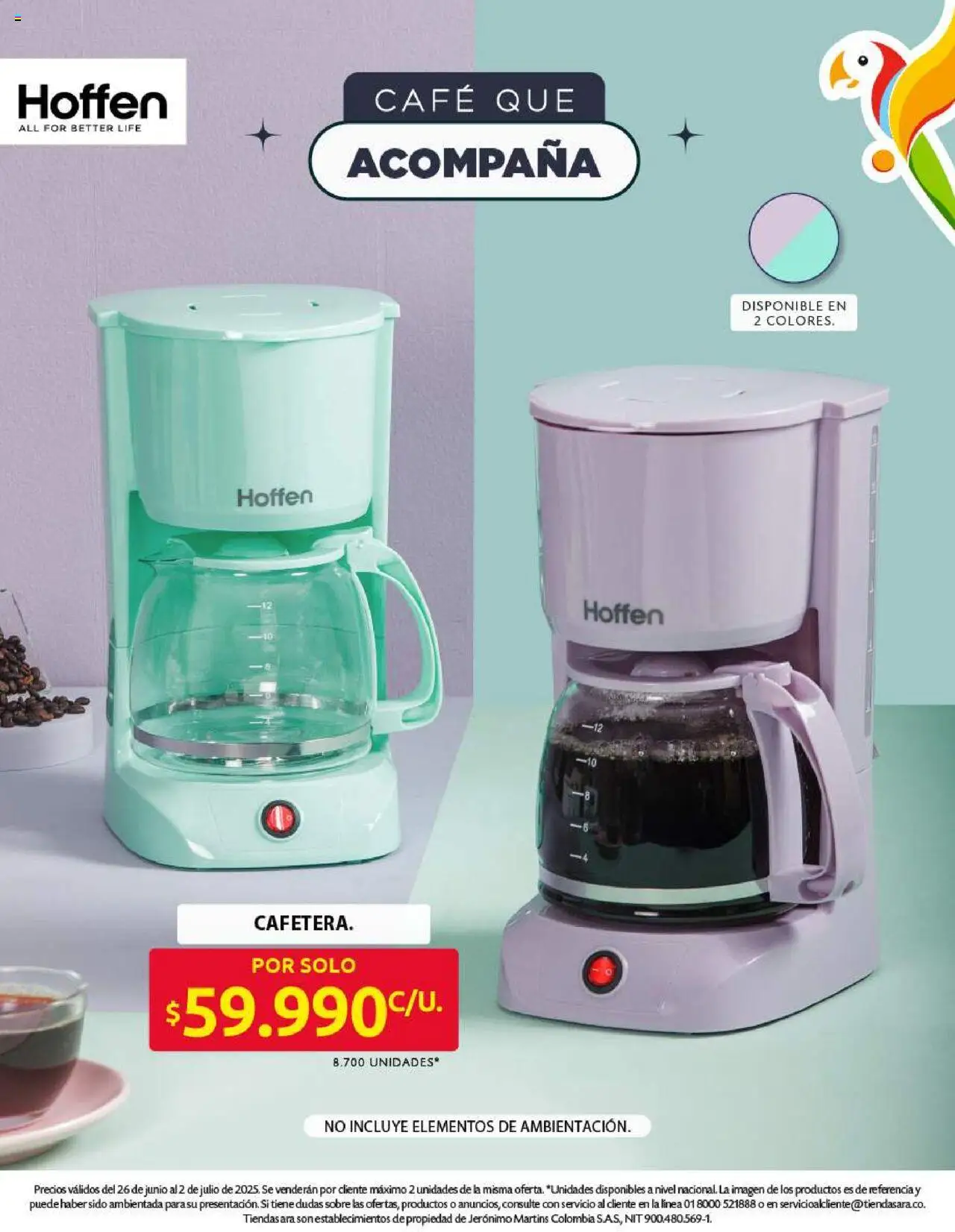 Ara revista - valida desde el 26.06.2025 | Página: 5 | Productos: Sobre, Café