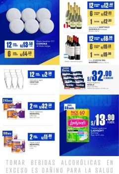Catálogo Makro válido desde 11.09.2025 | Página: 18 | Productos: Toalla, Vino