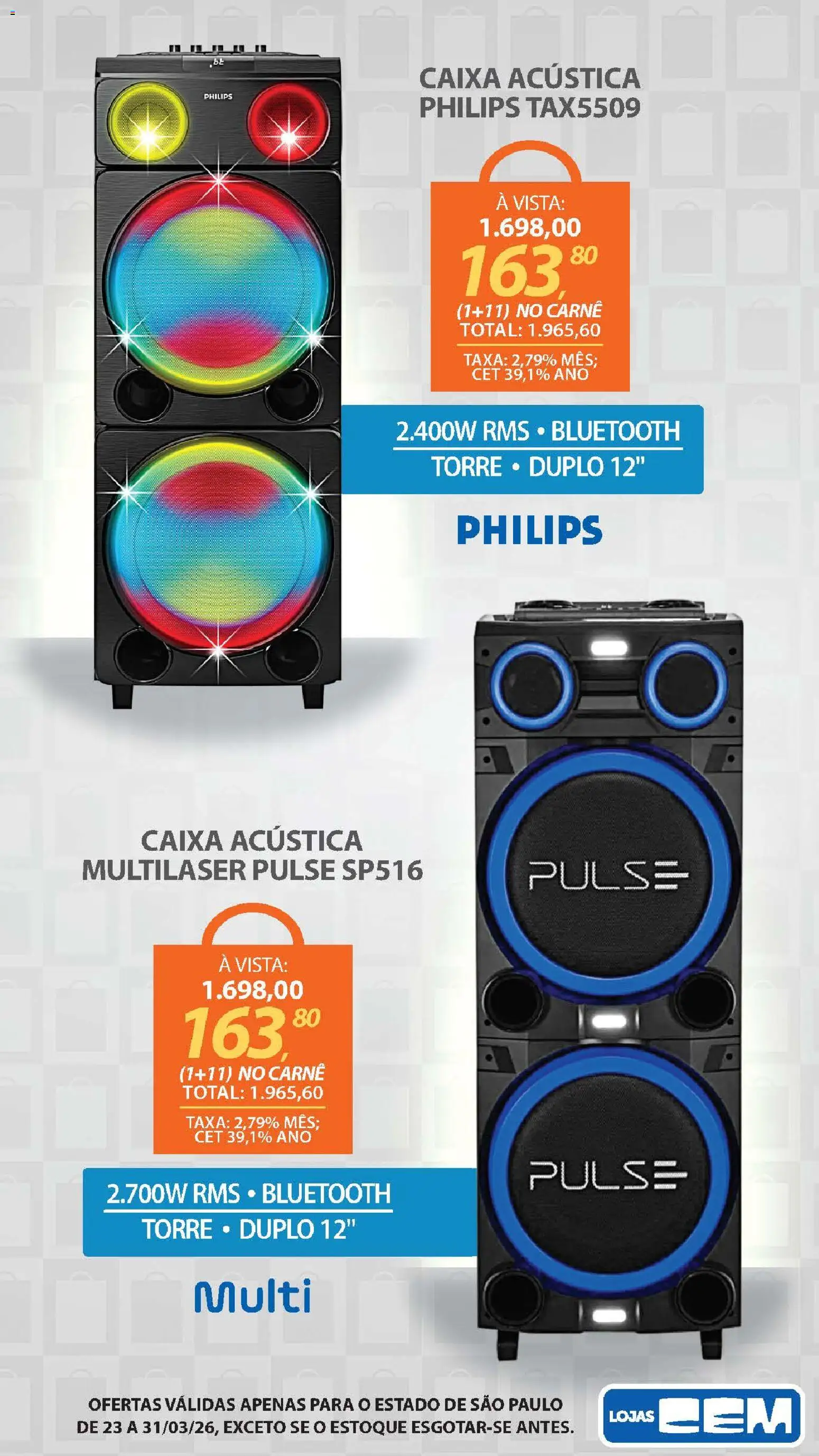 Lojas Cem Folheto - válido de 23.03.2026 | Página: 62