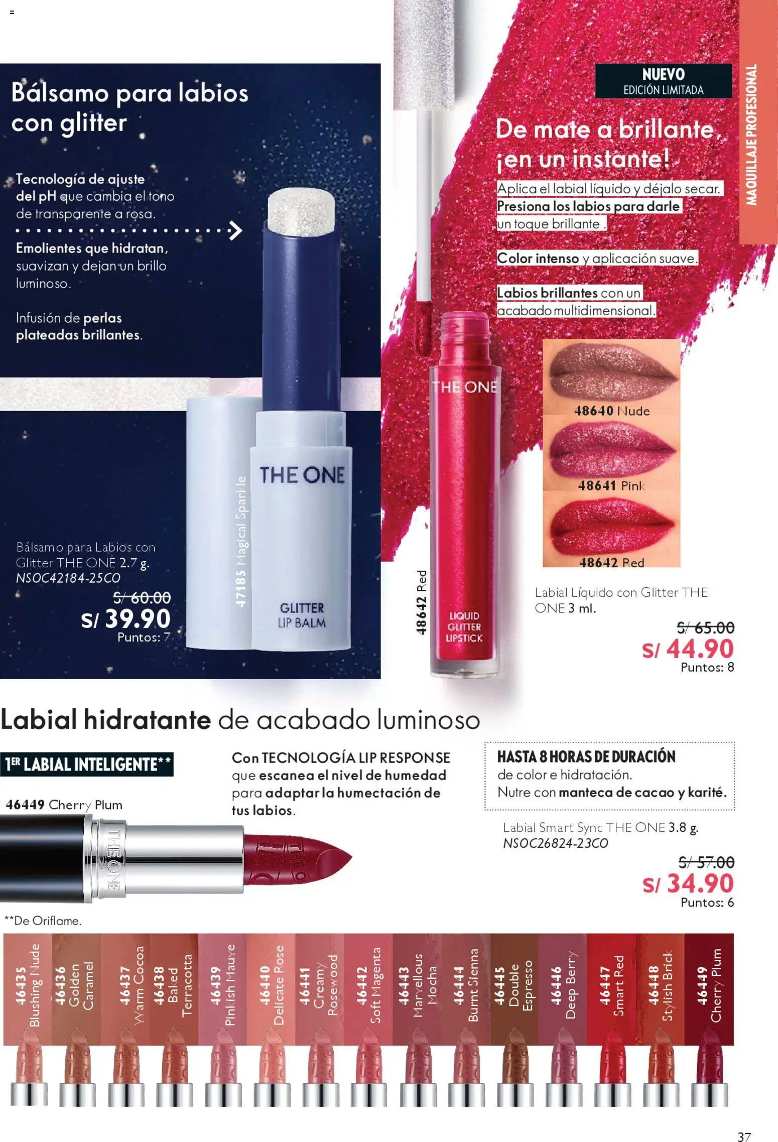 Catálogo Oriflame válido desde 14.02.2026 | Página: 37 | Productos: Maquillaje