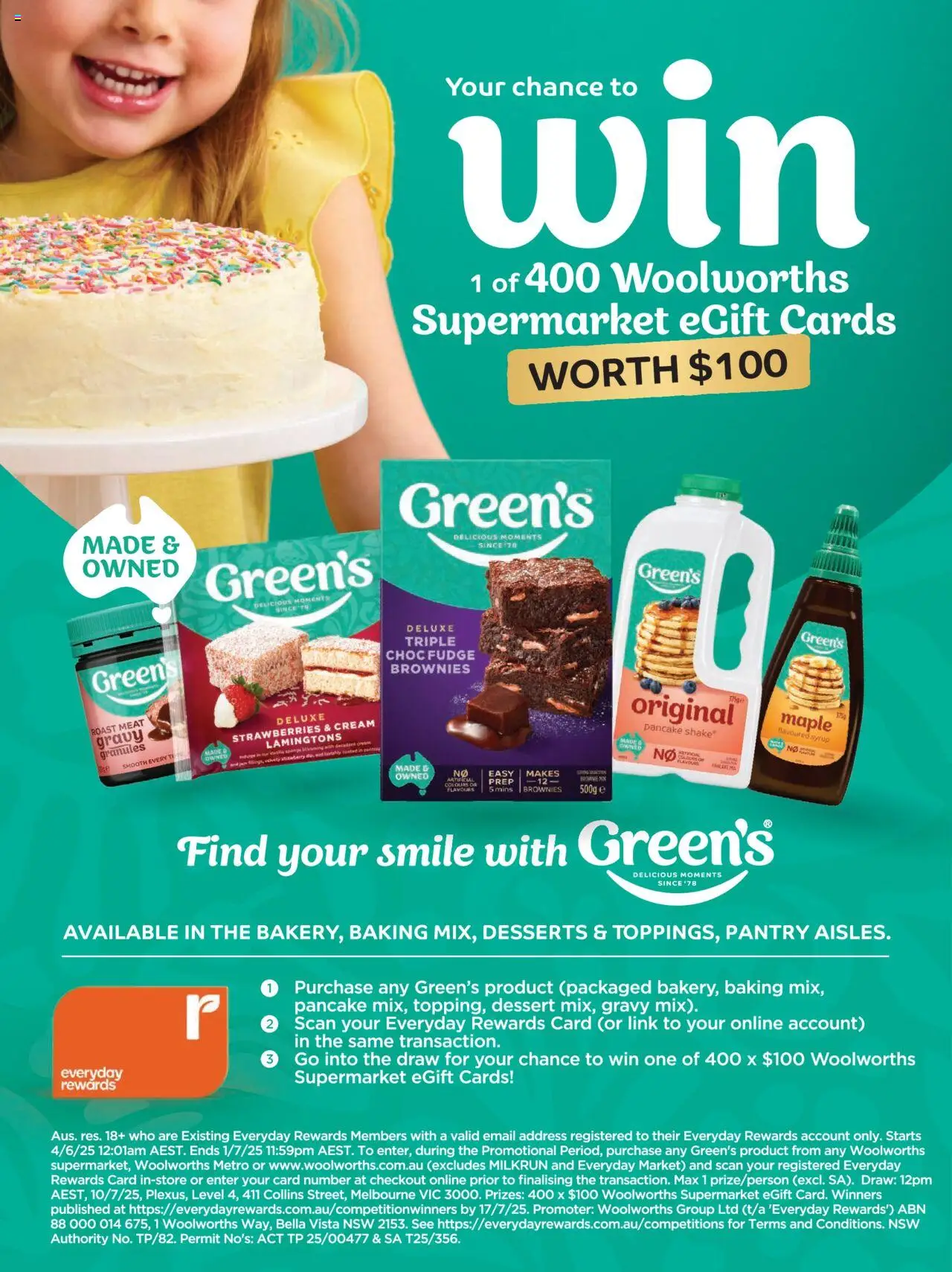 Woolworths catalogue - valid from 01.06.2025 | Page: 30 | Products: Meat, Cream, Sponge, Lamingtons