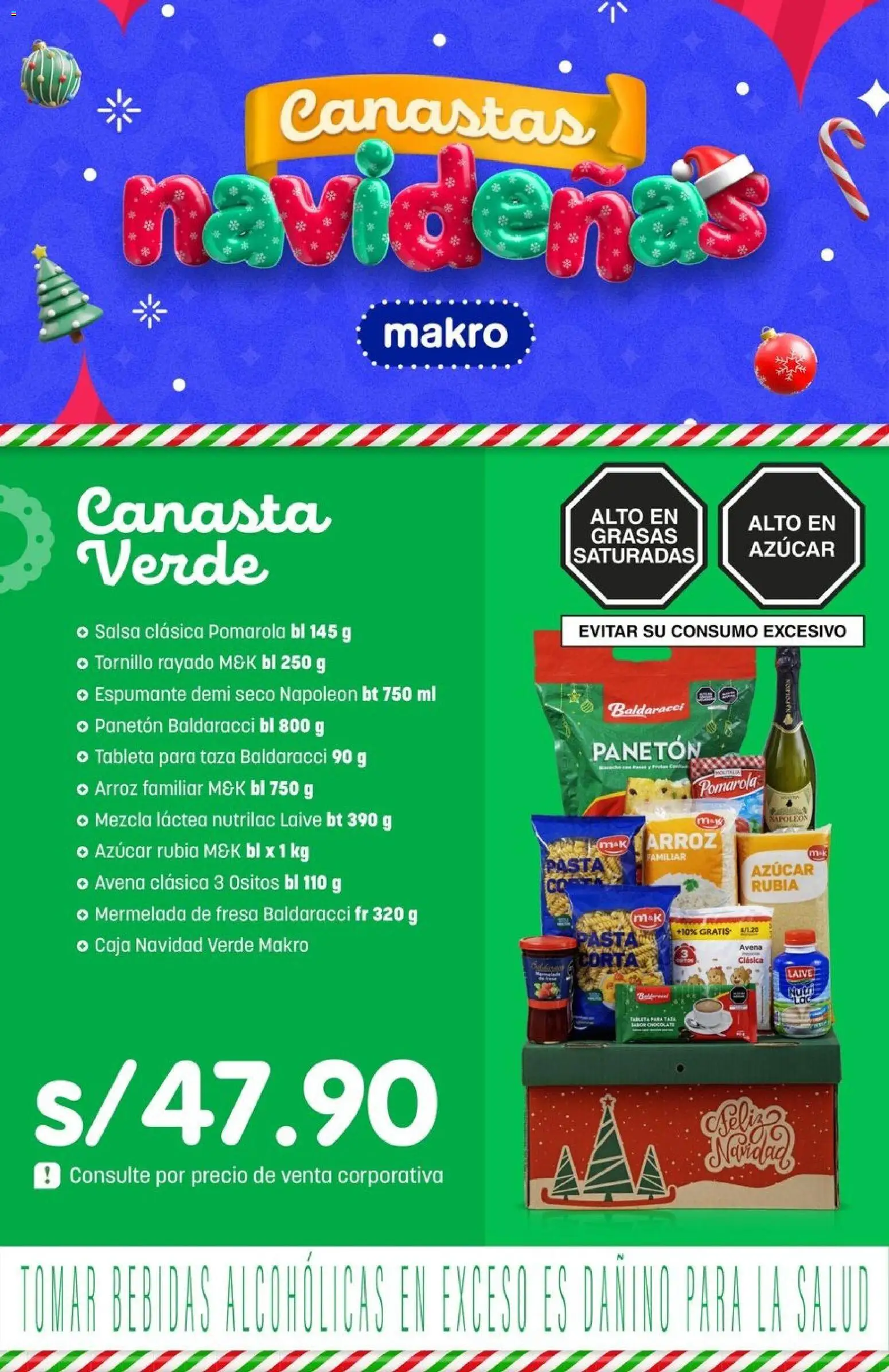 Catálogo Makro válido desde 10.11.2025 | Página: 2 | Productos: Arroz, Pasta, Mermelada, Tableta