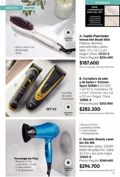 Avon - Casa & Estilo │ válido desde el 03.06.2025 | Página: 69 | Productos: Cable, Peine, Cepillo