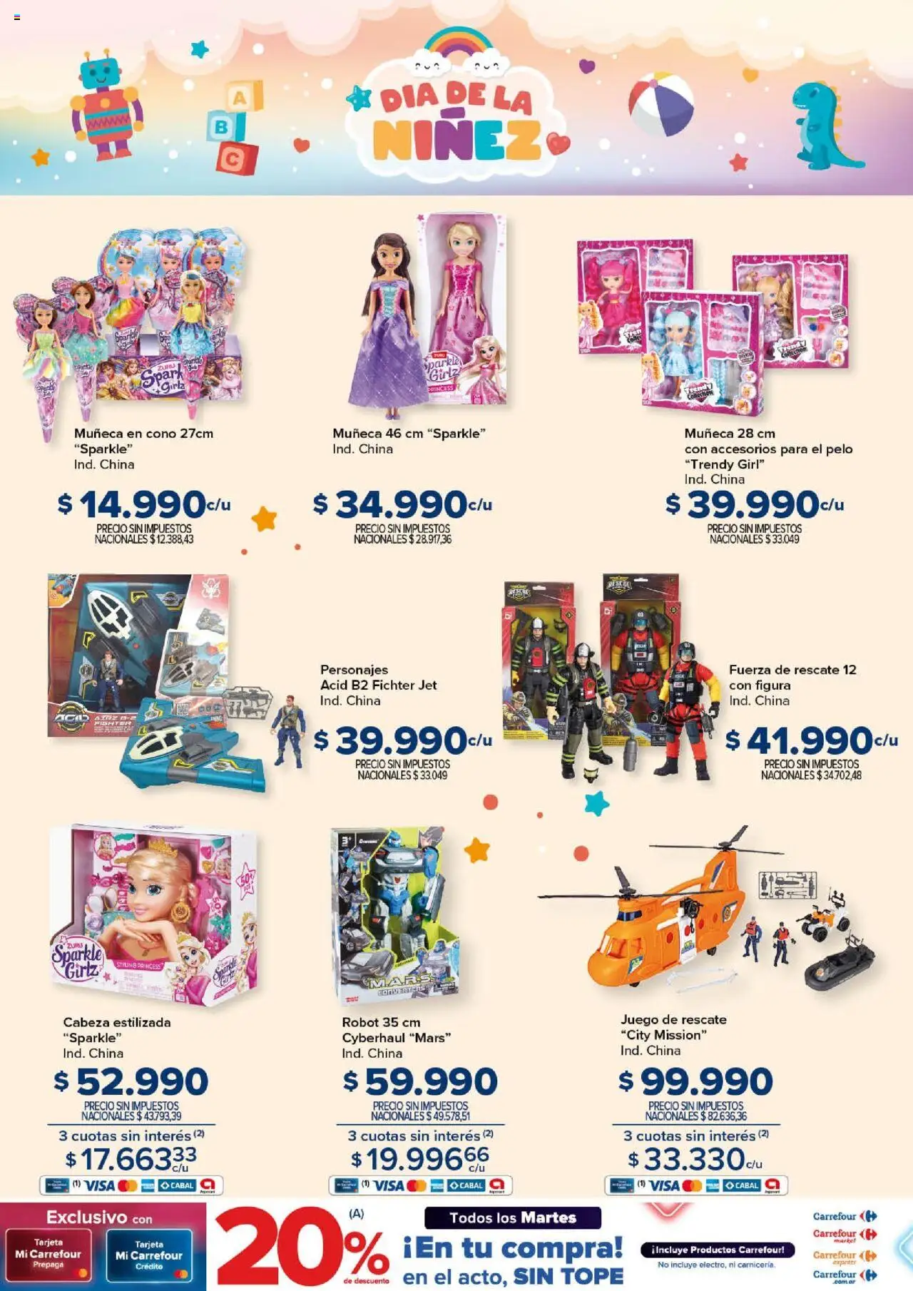 Carrefour - Día de la Niñez │ válido desde el 30.07.2025 | Página: 16 | Productos: Robot