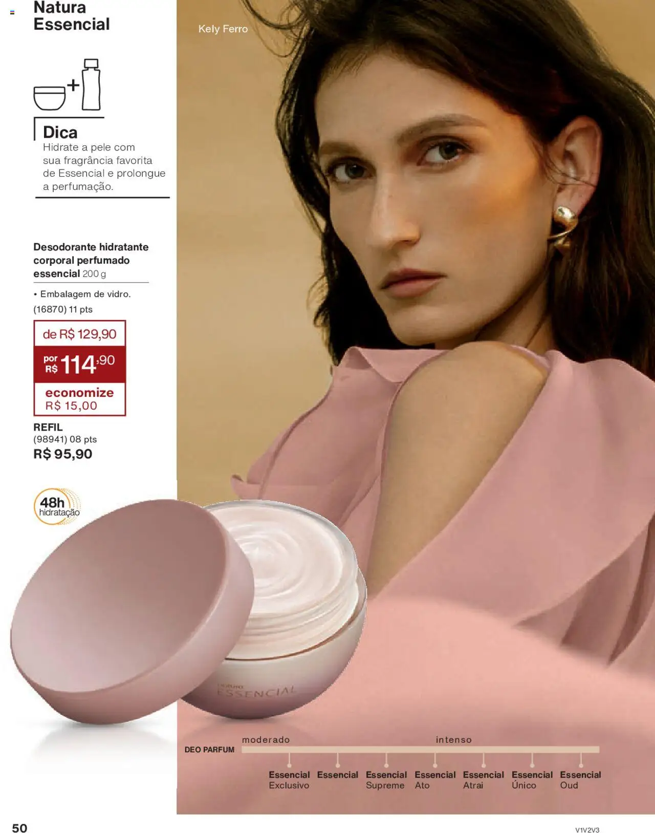 Natura Folheto - válido de 05.06.2025 | Página: 50 | Produtos: Ferro, Fragrância, Hidratante corporal, Desodorante