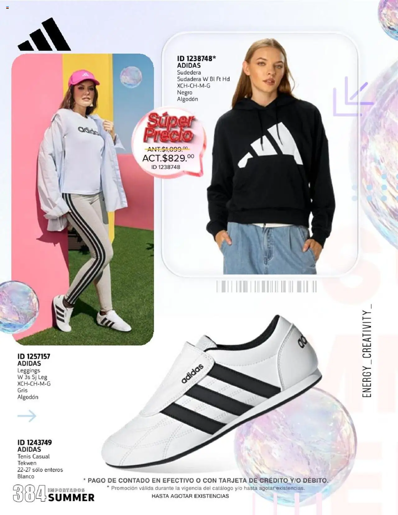 Nuevas ofertas de Price Shoes válidas en toda la República Mexicana desde el 16.05.2025. ¡Encuentra las mejores ofertas en Price Shoes catálogo ! | Página: 384 | Productos: Leggings, Tenis, Algodón, Sudadera