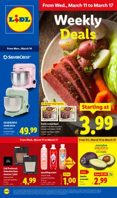 Preview of Lidl weekly ads valid from 11.03.2026