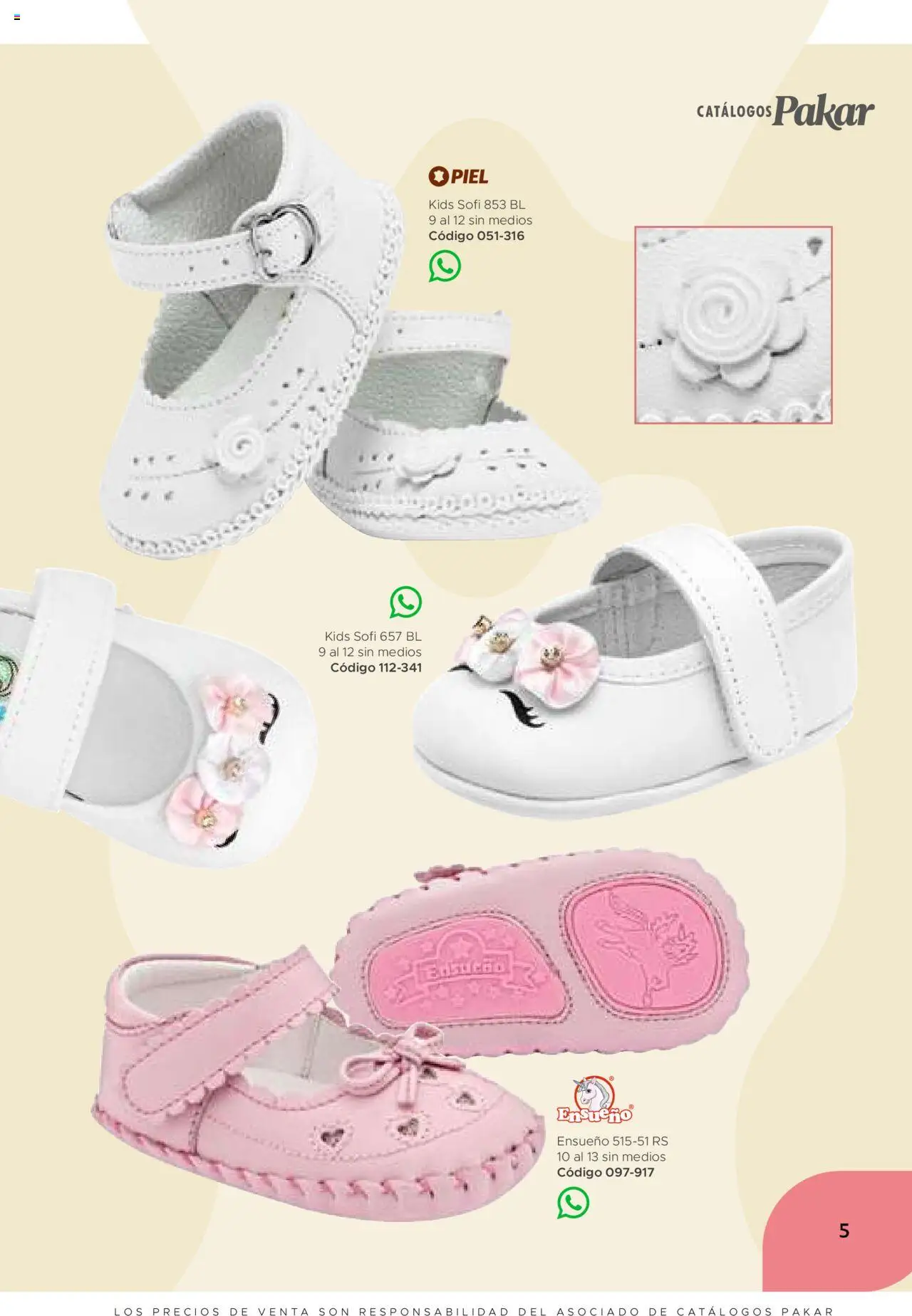 Nuevas ofertas de SC Pakar válidas en toda la República Mexicana desde el 24.07.2025. ¡Encuentra las mejores ofertas en SC Pakar - Catálogo Nina otoño / invierno! | Página: 5