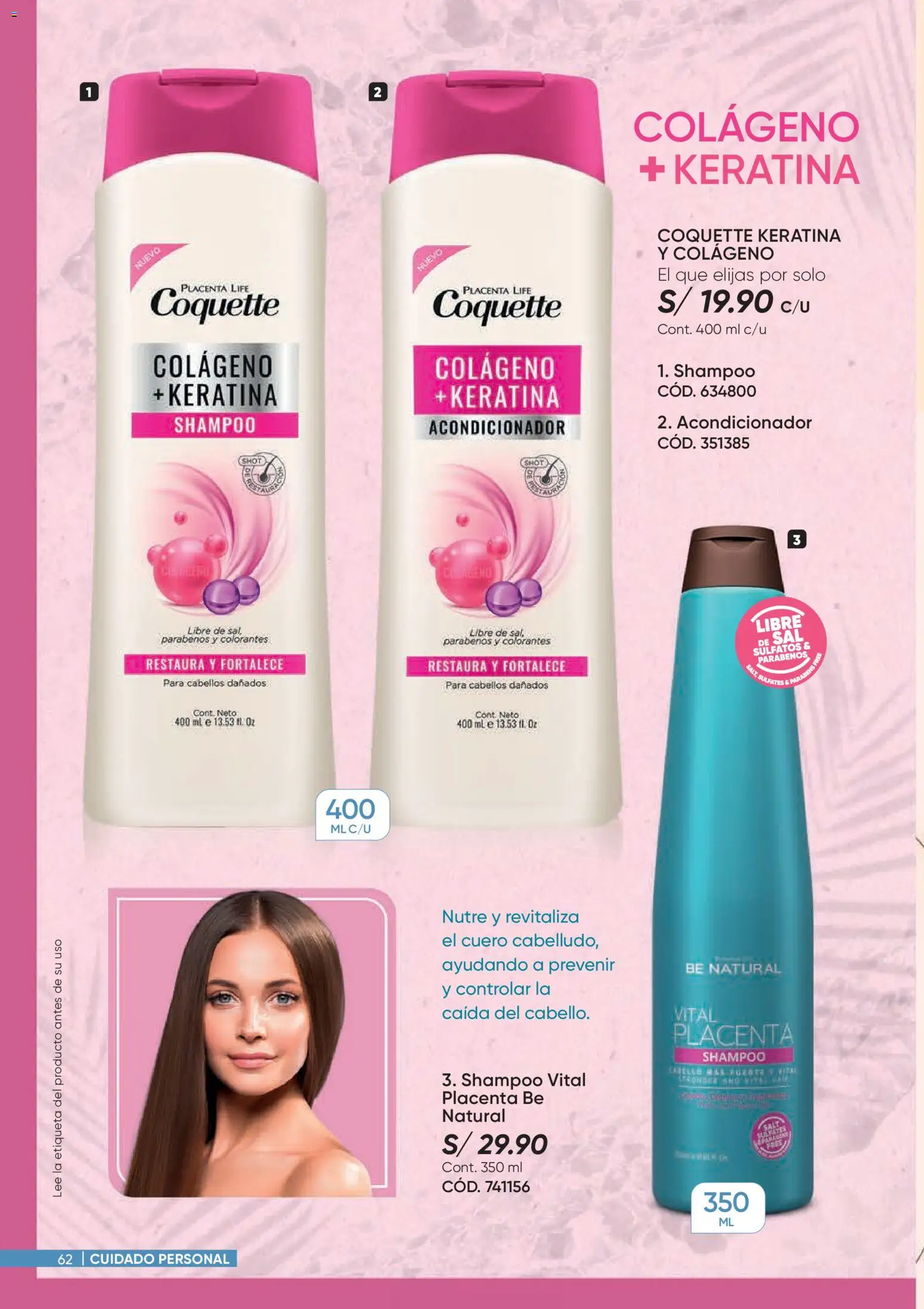 Catálogo Azzorti válido desde 26.01.2026 | Página: 62 | Productos: Shampoo, Acondicionador