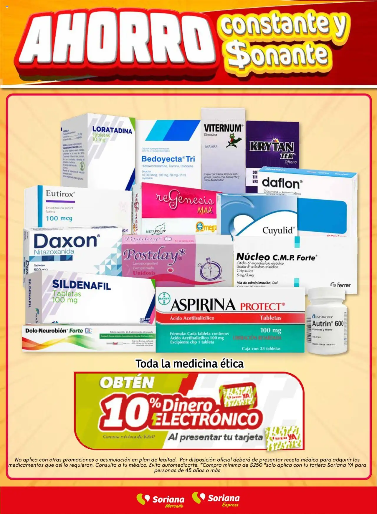 Nuevas ofertas de Soriana válidas en toda la República Mexicana desde el 02.10.2025. ¡Encuentra las mejores ofertas en Soriana - Fin de Semana Mercado: Ags, Nay, Jal, Qro, Col, Mich, Gto, Hgo, Tlax, Mor, Pue, Gro, Oax, Edo. de Mex, CDMX, Zac y SLP! | Página: 6 | Productos: Frasco, Vitaminas, Caja, Tableta