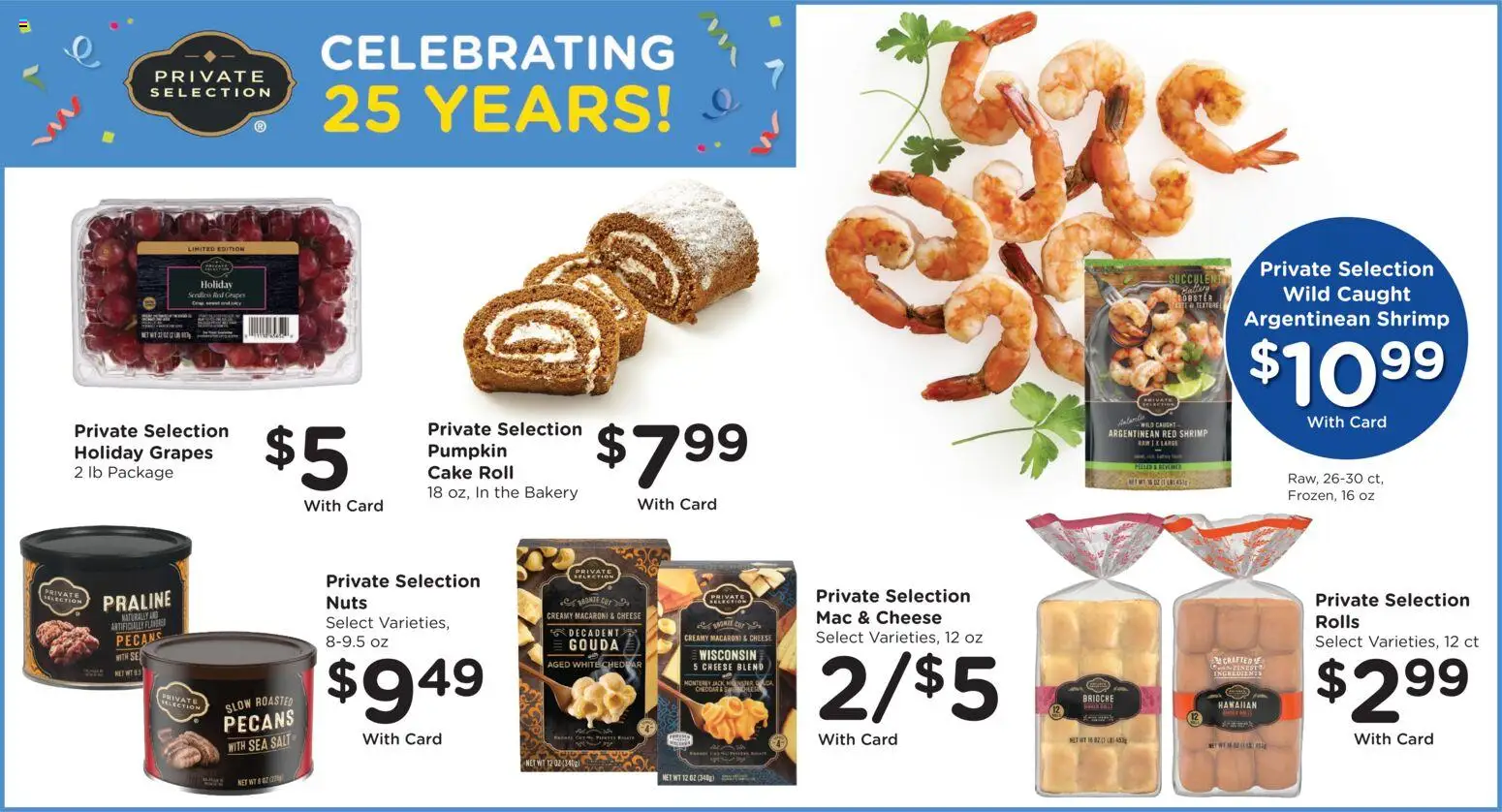 Dillons Weekly Ad - valid from 29.10.2025 | Page: 7 | Products: Bakery, Nuts, Salt, Grapes
