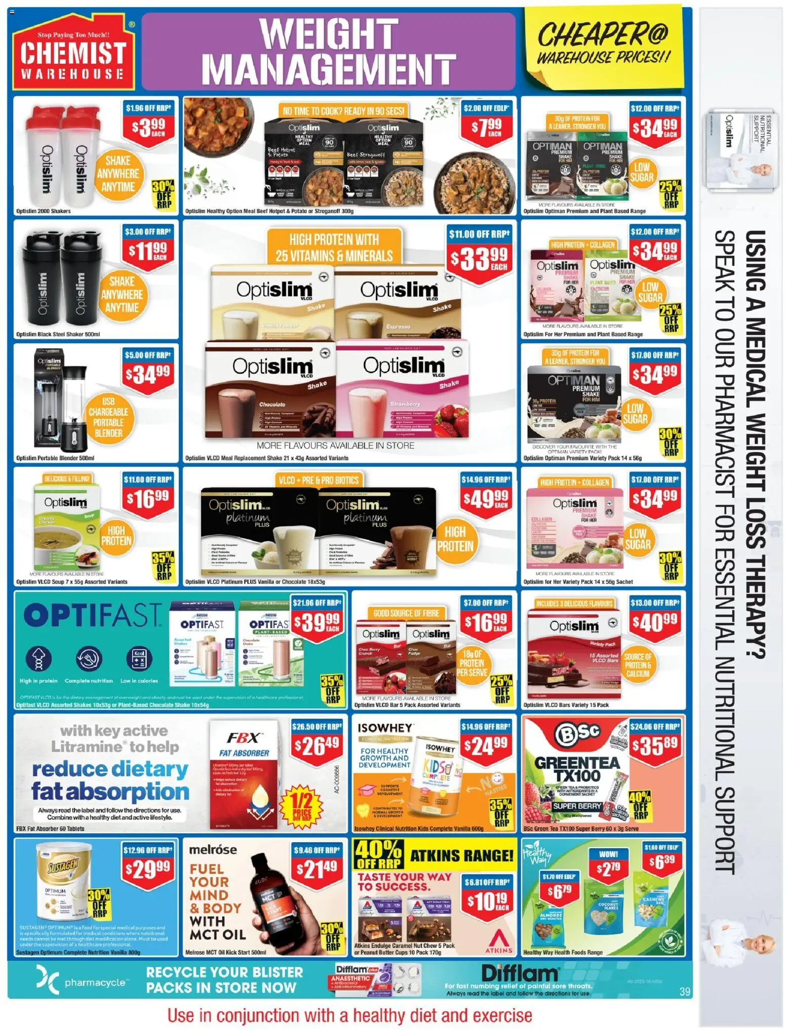 Chemist Warehouse catalogue - valid from 29.01.2026 | Page: 39 | Products: Plant, Soup, Tablet, Portable