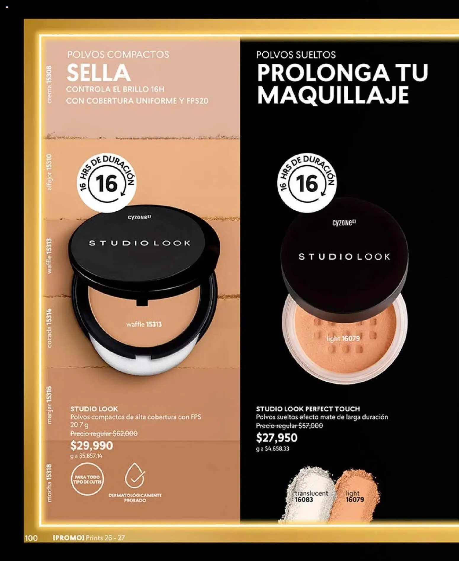 CyZone revista - valida desde el 24.04.2026 | Página: 112 | Productos: Crema, Brillo, Maquillaje