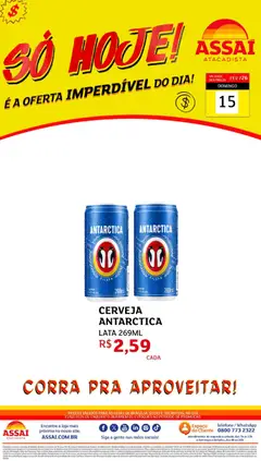 Encarte Assaí Atacadista - DF - Pré-Visualização do folheto da loja Assaí Atacadista, válido de 15.02.2026