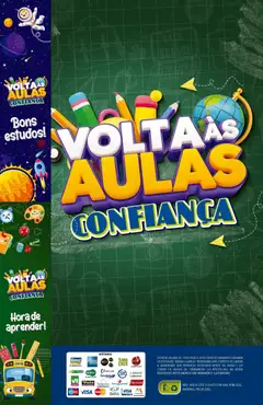 Confiança - Ofertas Voltas às Aulas - Pré-Visualização do folheto da loja Confiança, válido de 14.01.2026