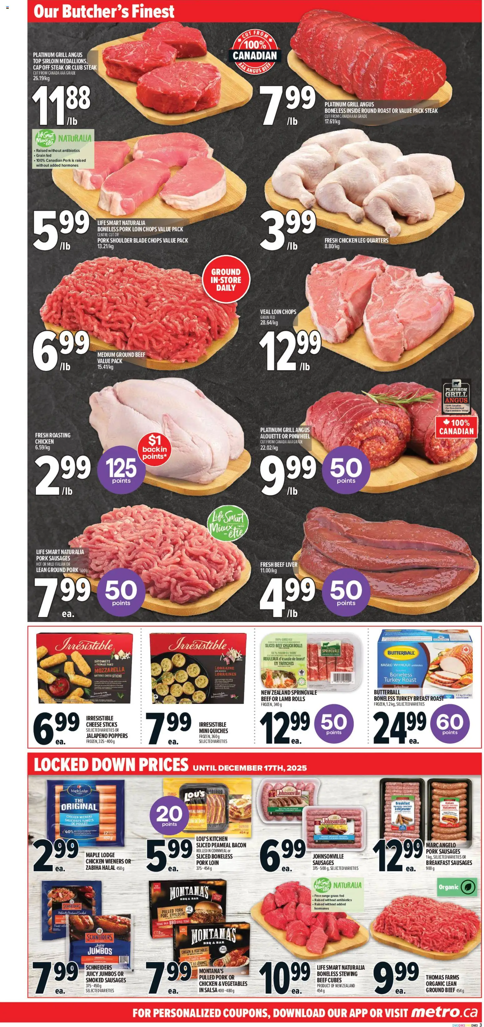 Metro flyer valid from 20.11.2025 | Page: 8 | Products: Beef, Cap, Cheese, Pork