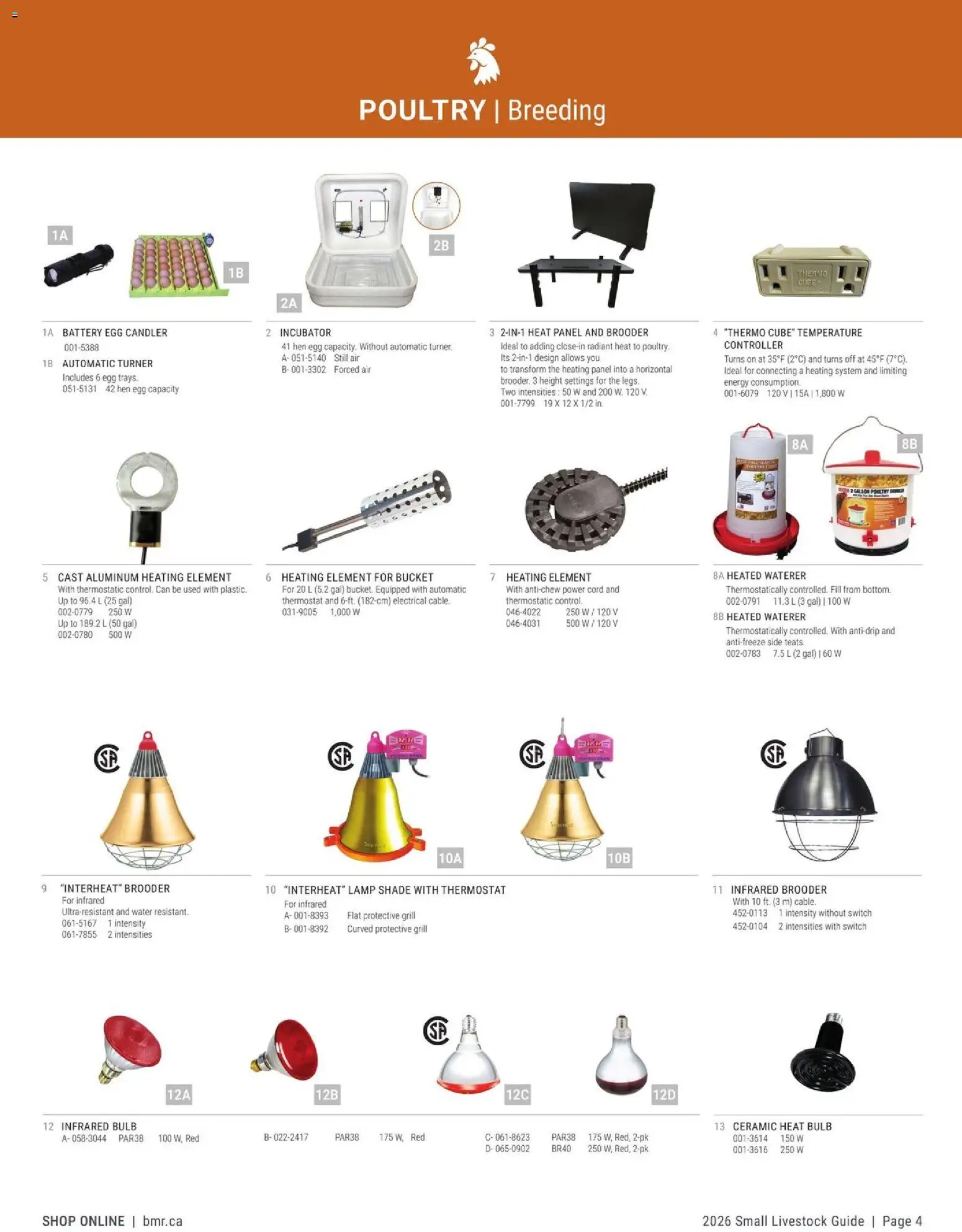 BMR flyer valid from 06.02.2026 | Page: 4 | Products: Grill, Battery, Lamp