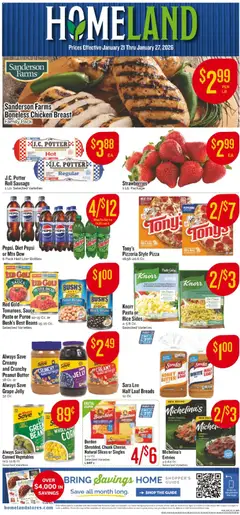 Preview of Homeland weekly ads valid from 21.01.2026