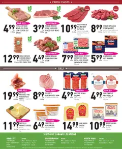 Coppas Fresh Market flyer valid from 11.09.2025 | Page: 4 | Products: Beef, Ridge, Salami, Ham