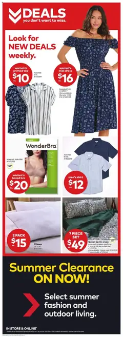 Giant Tiger flyer valid from 16.07.2025 | Page: 4 | Products: Bag, Pillow, Shirt, Bra