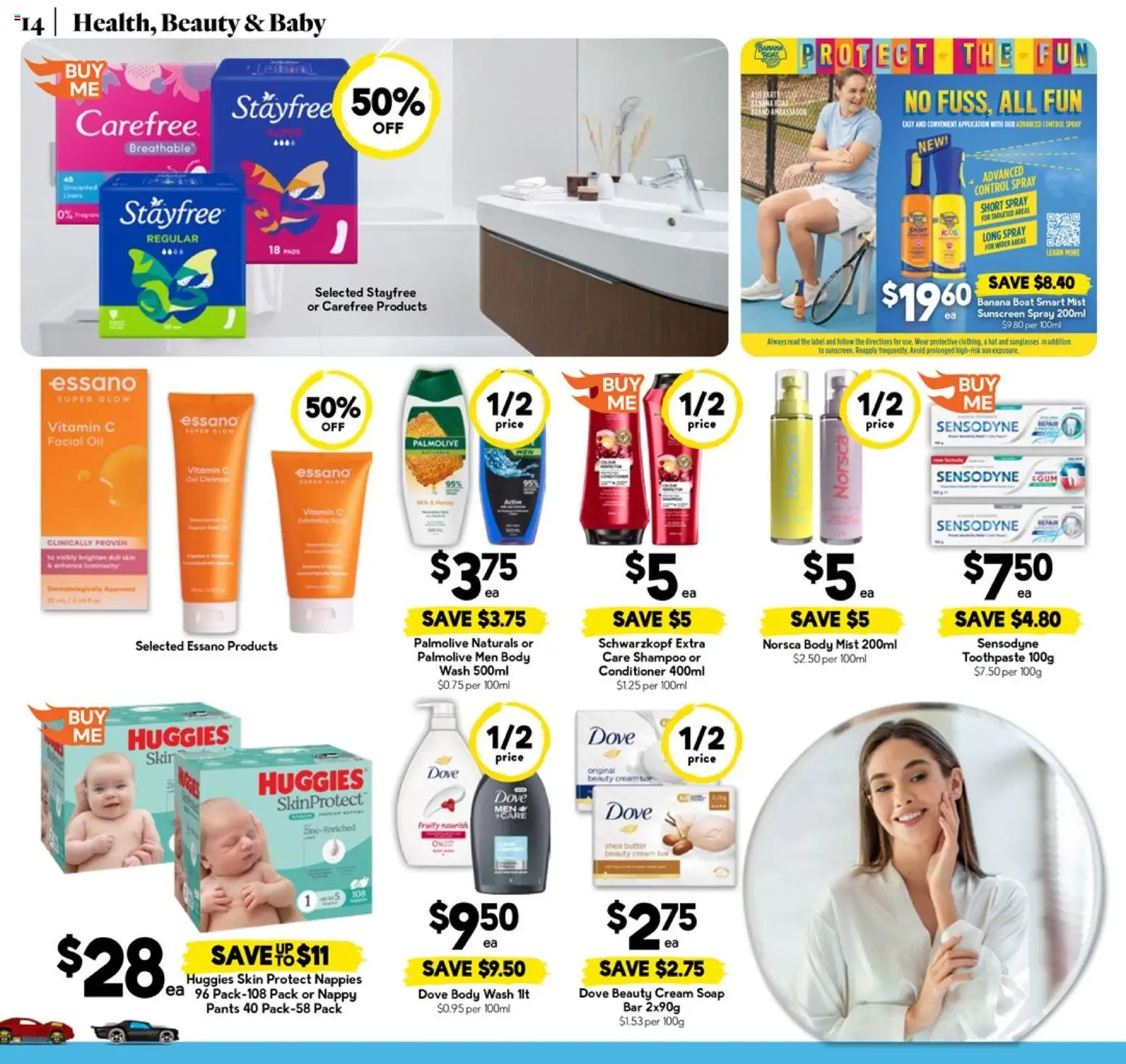 Drakes catalogue - valid from 12.11.2025 | Page: 14 | Products: Butter, Oil, Sunscreen, Hat