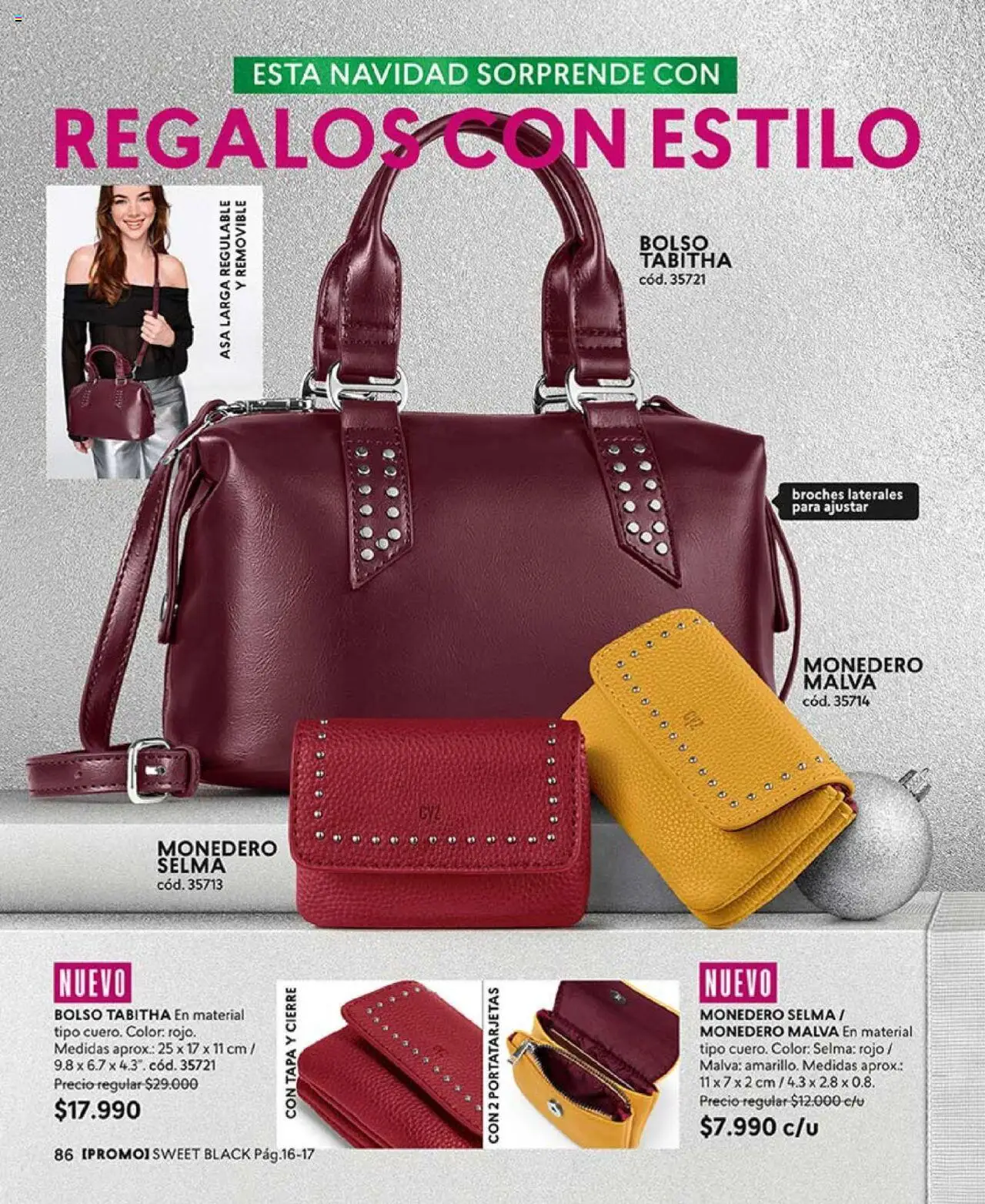 Catálogo CyZone Campaña 17 │ válido desde el 14.10.2025 | Página: 98 | Productos: Monedero, Bolso