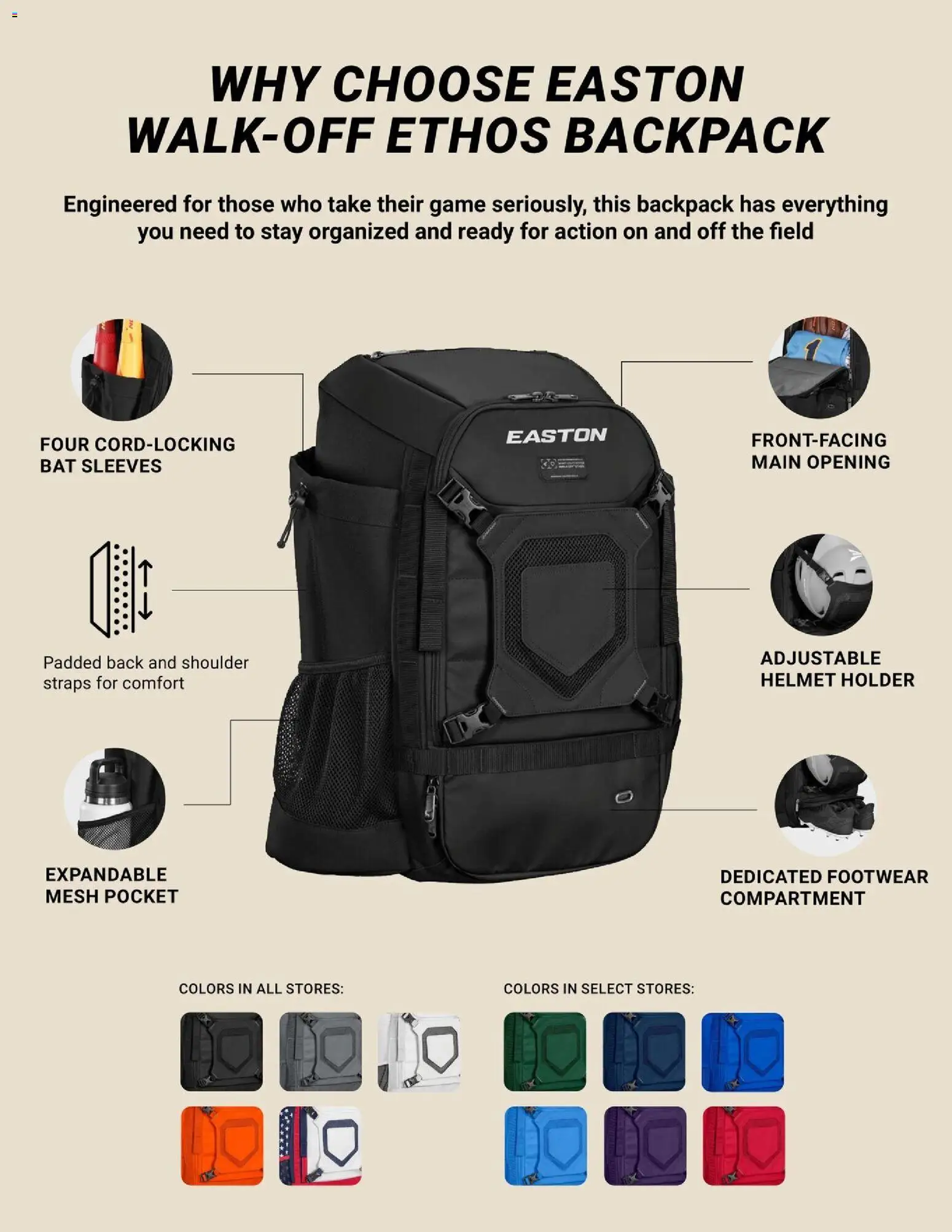 Dunham's Sports Baseball & Softball Guide - valid from 12.02.2026 | Page: 4 | Products: Backpack, Game