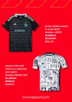 Vista previa de Innovasport catálogo, nuevo folleto de la tienda, válido en México a partir del 15.03.2026 | Página: 5 | Productos: Playera