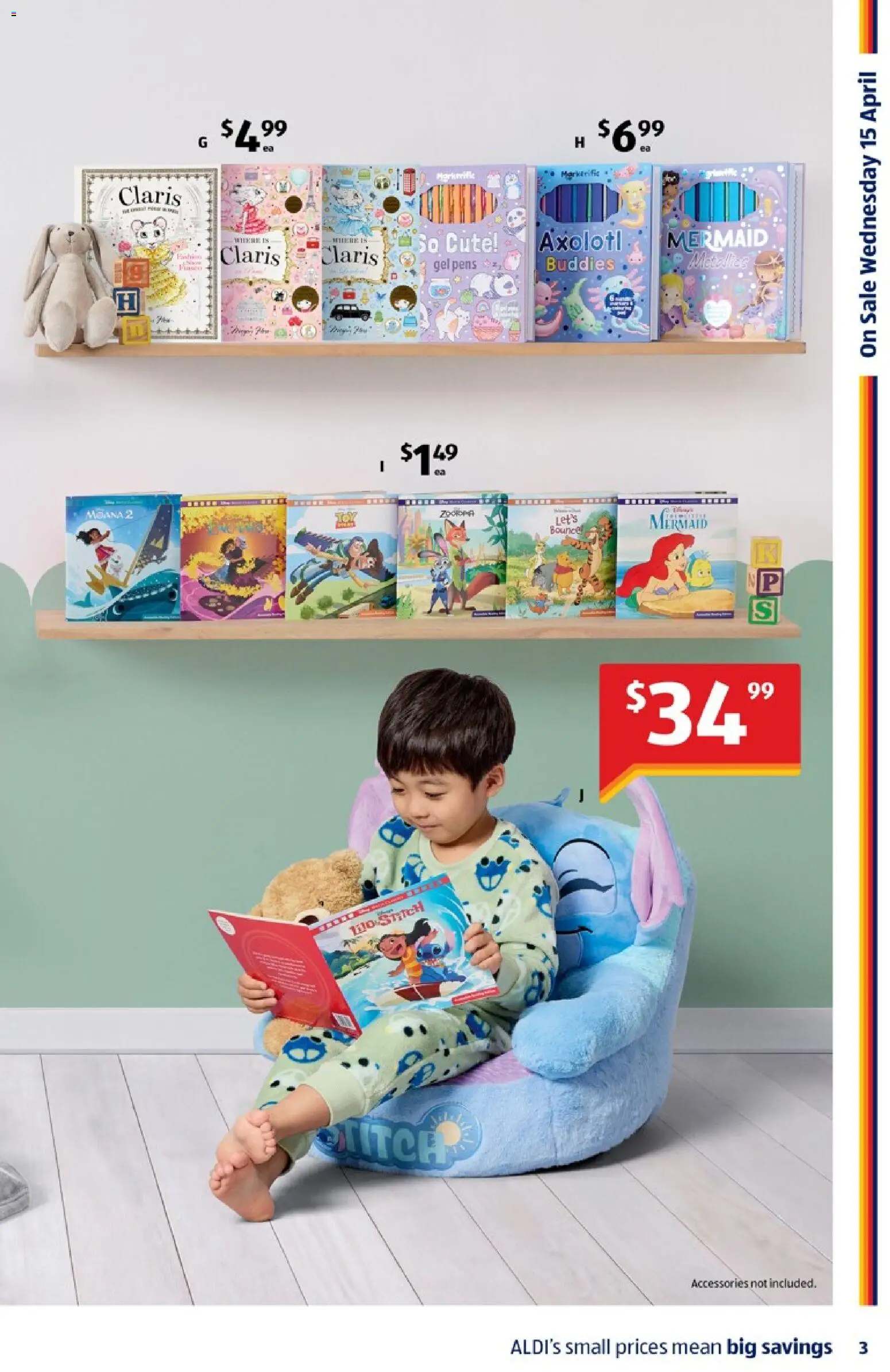 Aldi catalogue - valid from 15.04.2026 | Page: 3 | Products: Accessories