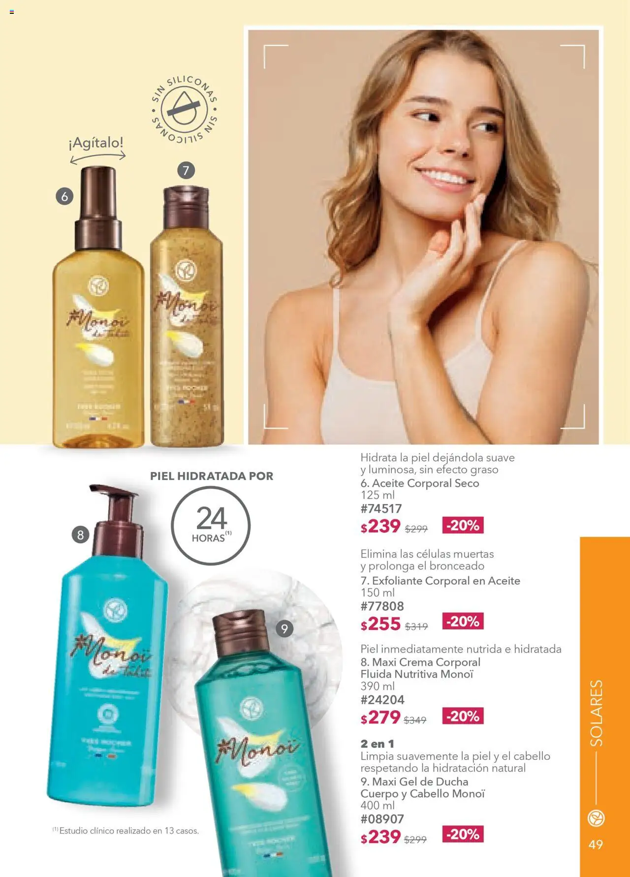 Nuevas ofertas de Yves Rocher válidas en toda la República Mexicana desde el 07.10.2025. ¡Encuentra las mejores ofertas en Yves Rocher - Campaña 14 2025! | Página: 49 | Productos: Exfoliante corporal, Aceite, Crema corporal, Gel de ducha
