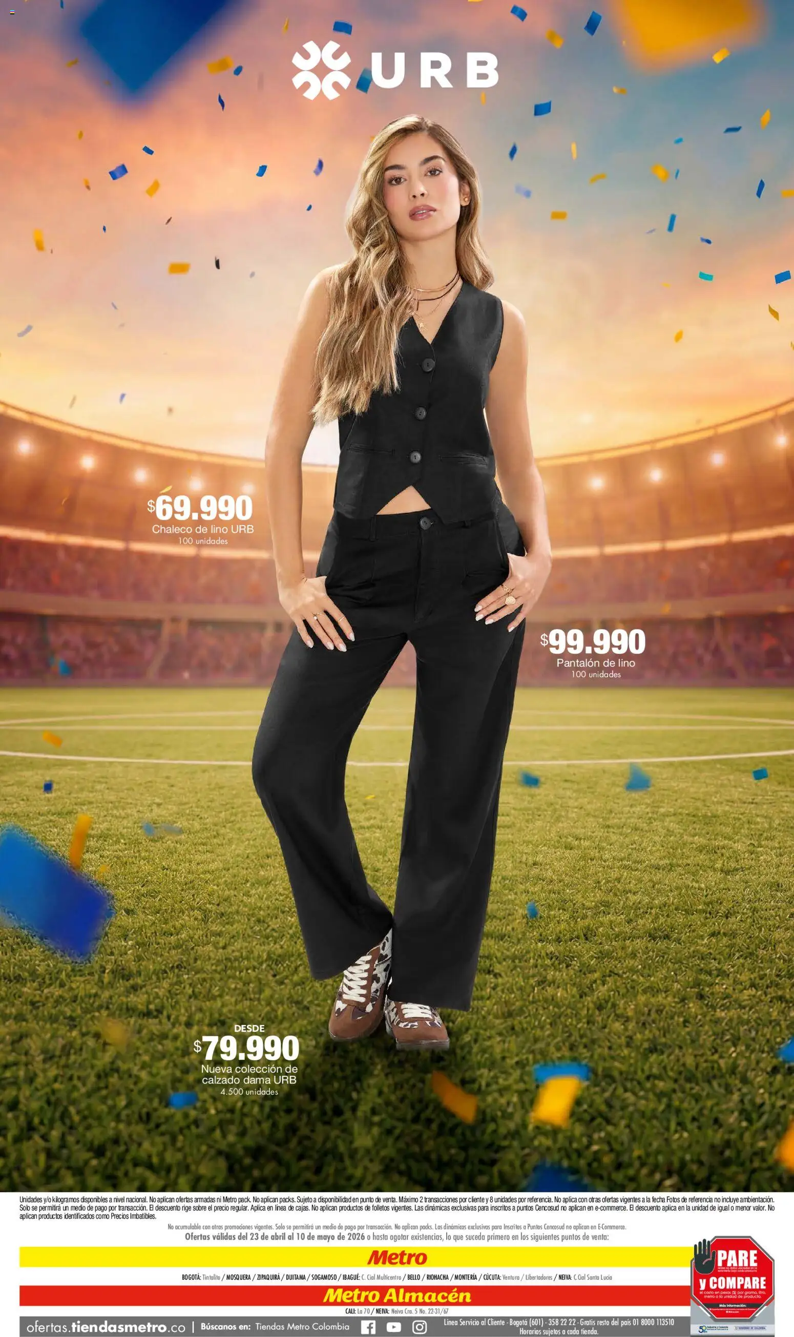 Metro revista - valida desde el 23.04.2026 | Página: 16