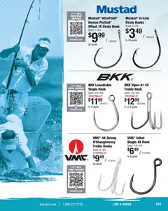 Preview of Cabela's weekly ads valid from 15.12.2025 | Page: 193 | Products: Hook