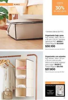 Avon - Casa & Estilo │ válido desde el 03.06.2025 | Página: 66 | Productos: Organizador, Estantes, Cama