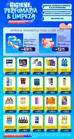 Bahamas Mix - Ofertas Higiene e Limpeza - Pré-Visualização do folheto da loja Bahamas Mix, válido de 29.12.2025