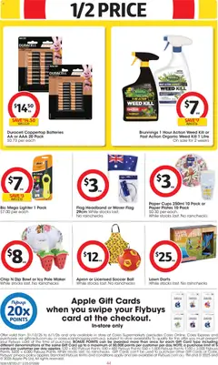 Preview of Coles  Catalogue  - valid from 31.12.2025 | Page: 44