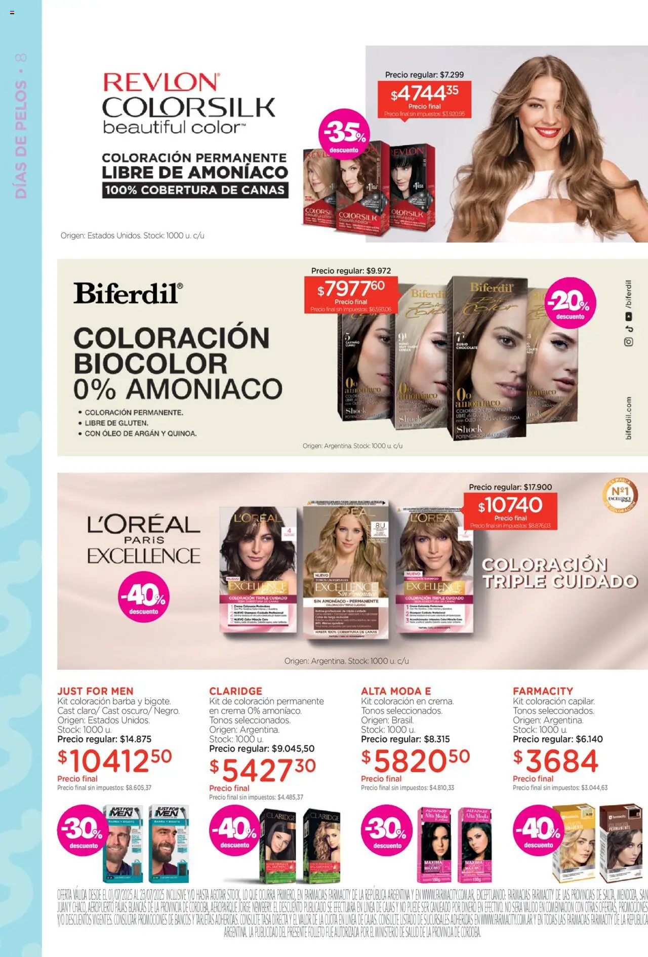 Farmacity catálogo │ válido desde el 01.07.2025 | Página: 8 | Productos: Banco, Chocolate, Crema
