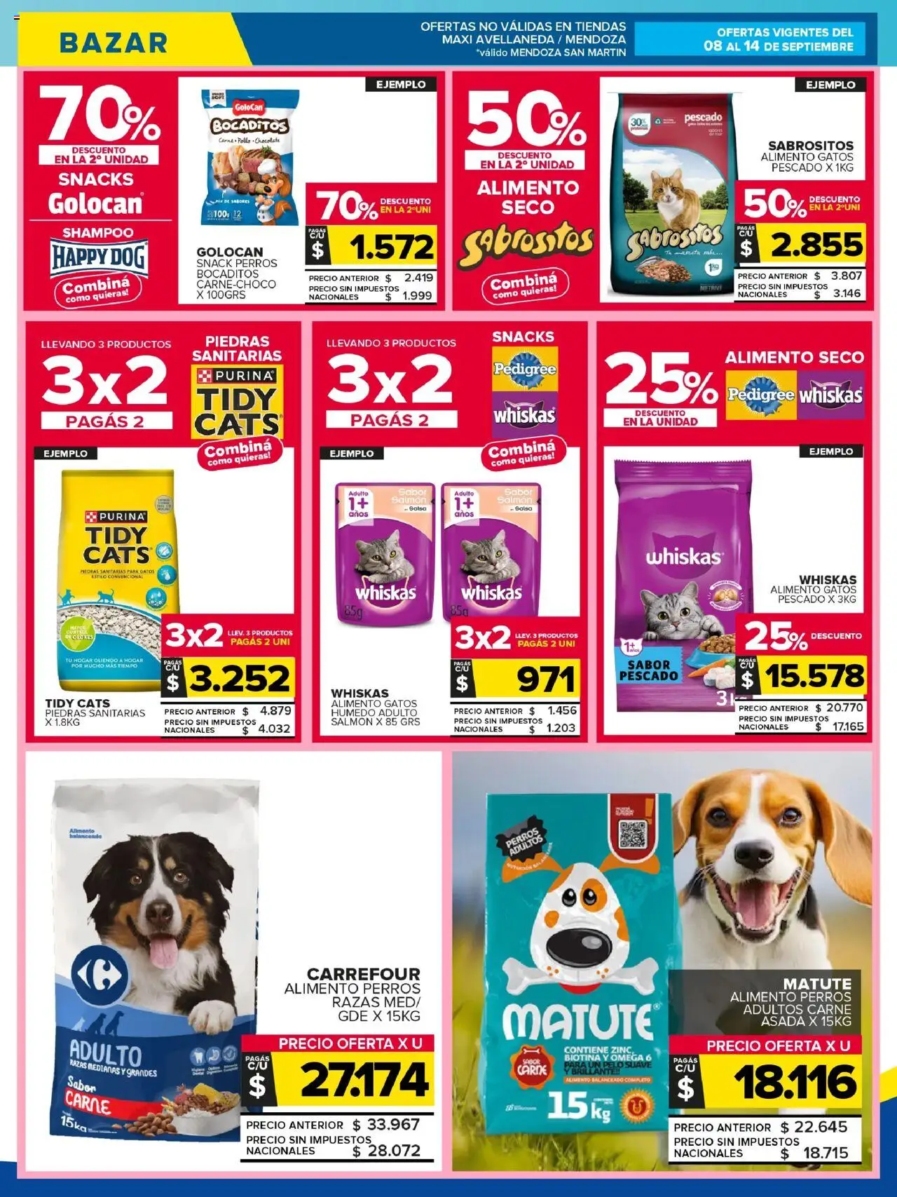 Carrefour Maxi catálogo - Chubut │ válido desde el 08.09.2025 | Página: 21 | Productos: Pescado, Shampoo, Chocolate